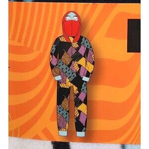 Disney Sally PJ Sleeper Union Suit  Size Small Hooded Nightmare Before Christmas